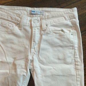 LEVI 518 Bootcut white jeans